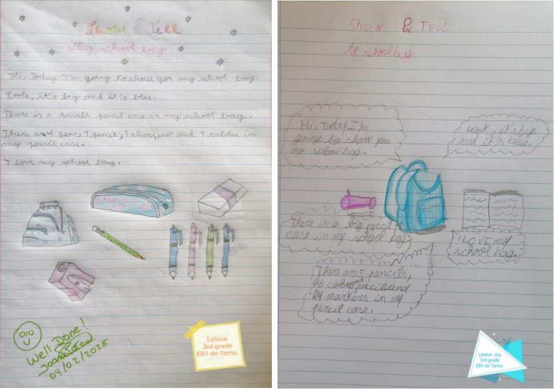 Show & Tell Activity